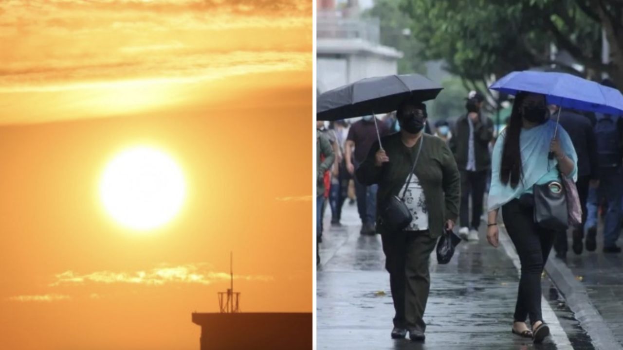 Conagua: México tendrá lluvias intensas, granizadas y calor extremo HOY viernes 6 de junio
