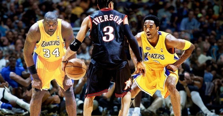 Iverson enfrentó a verdaderos monstruos de la NBA