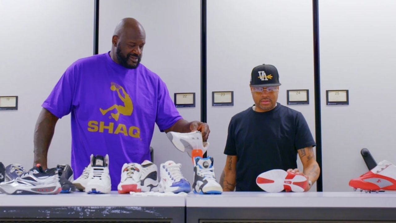 Shaq e Iverson se unen para revivir a Reebok en la docuserie ‘Power Moves’
