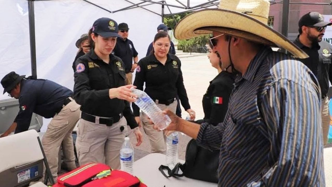 Autoridades de Hermosillo piden tomar precauciones contra altas temperaturas