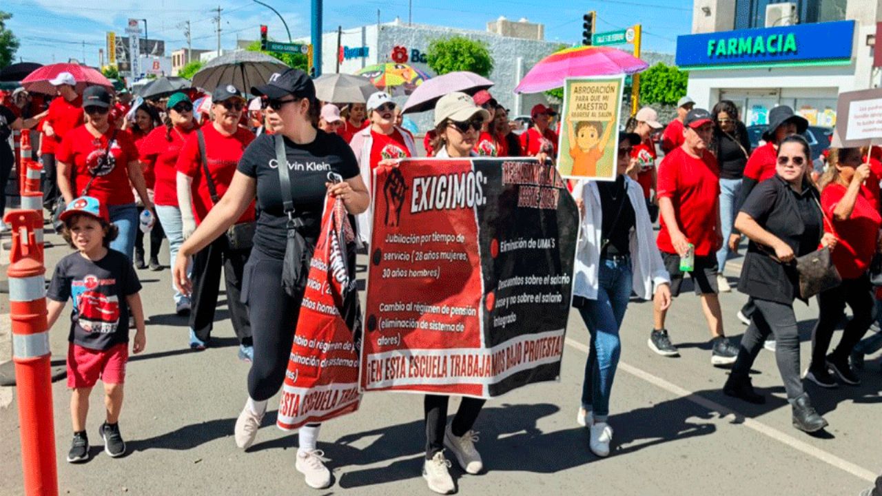No termina paro laboral: MSTE aclara que paro docente continúa sin definirse en Obregón