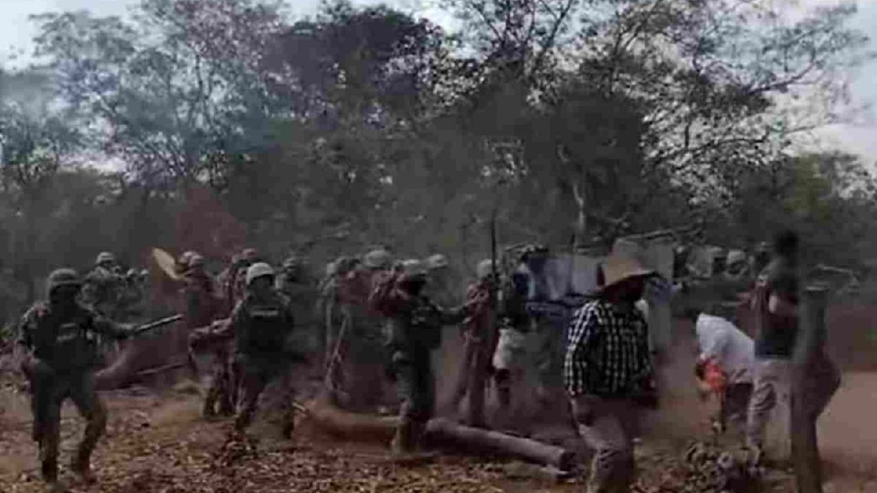 Hieren a soldado guatemalteco policías de Chiapas en enfrentamiento contra criminales