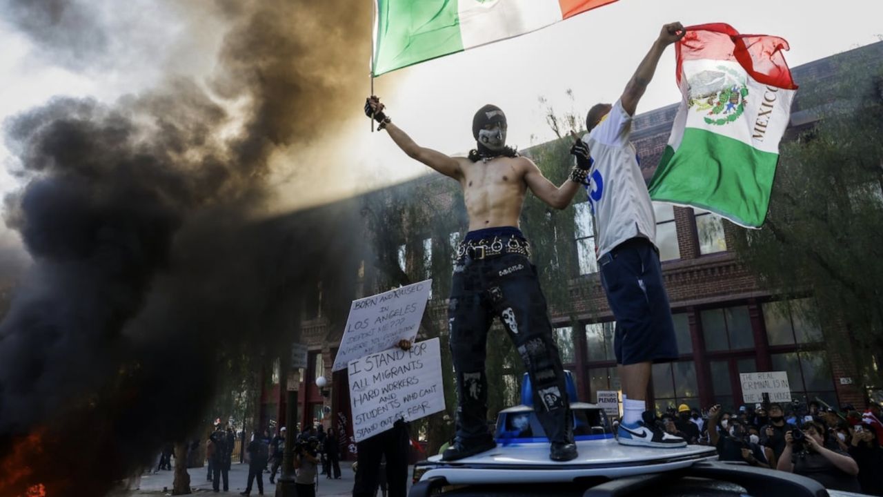 Sheinbaum rechaza violencia en Los Ángeles: Llama a manifestarse de forma pacífica