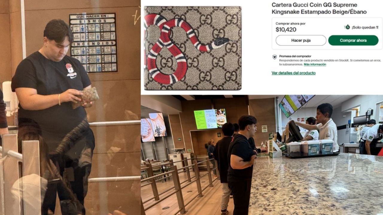 Hijo menor de AMLO, Jesús Ernesto López Gutiérrez, es visto con una cartera Gucci