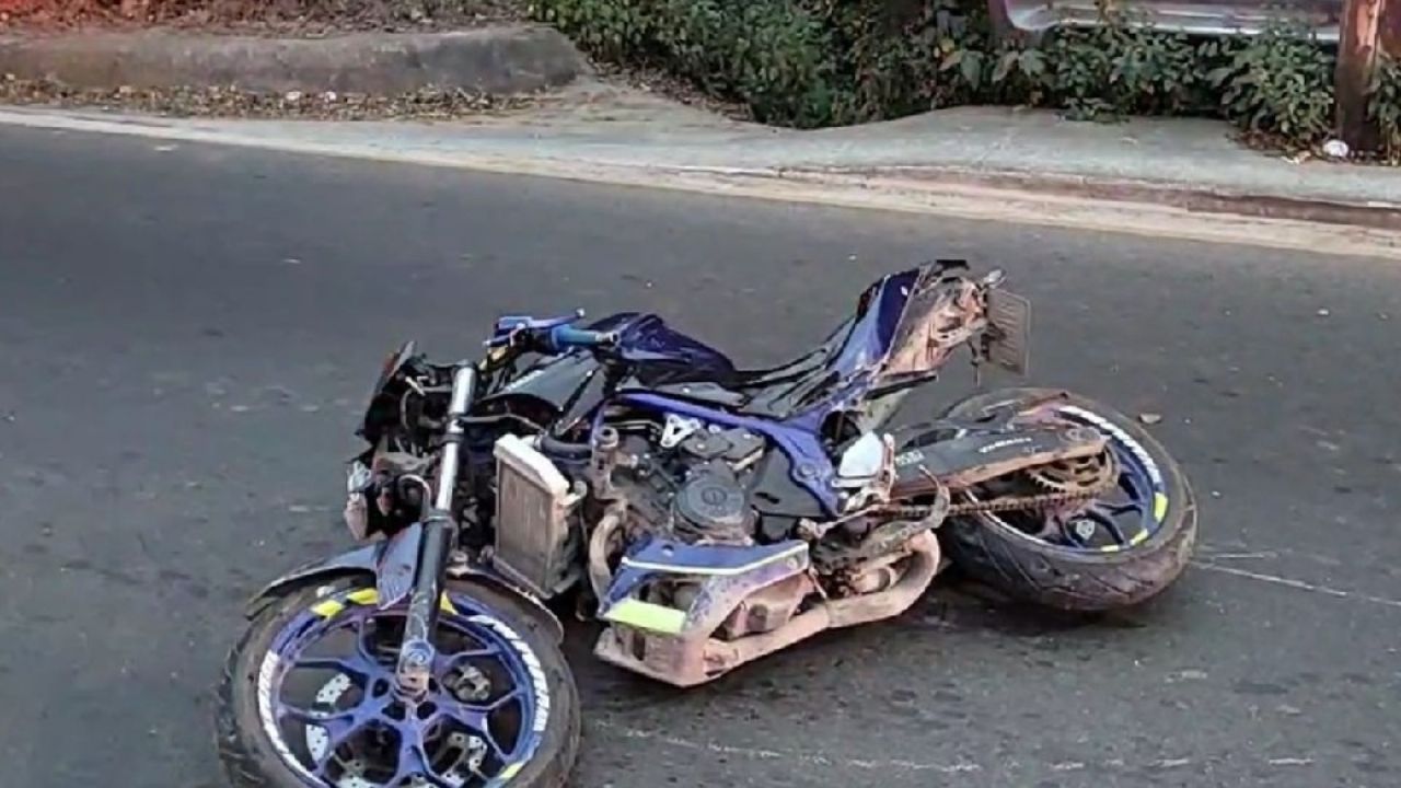 Un muerto y un herido deja fuerte accidente en motocicleta al sur de Sonora