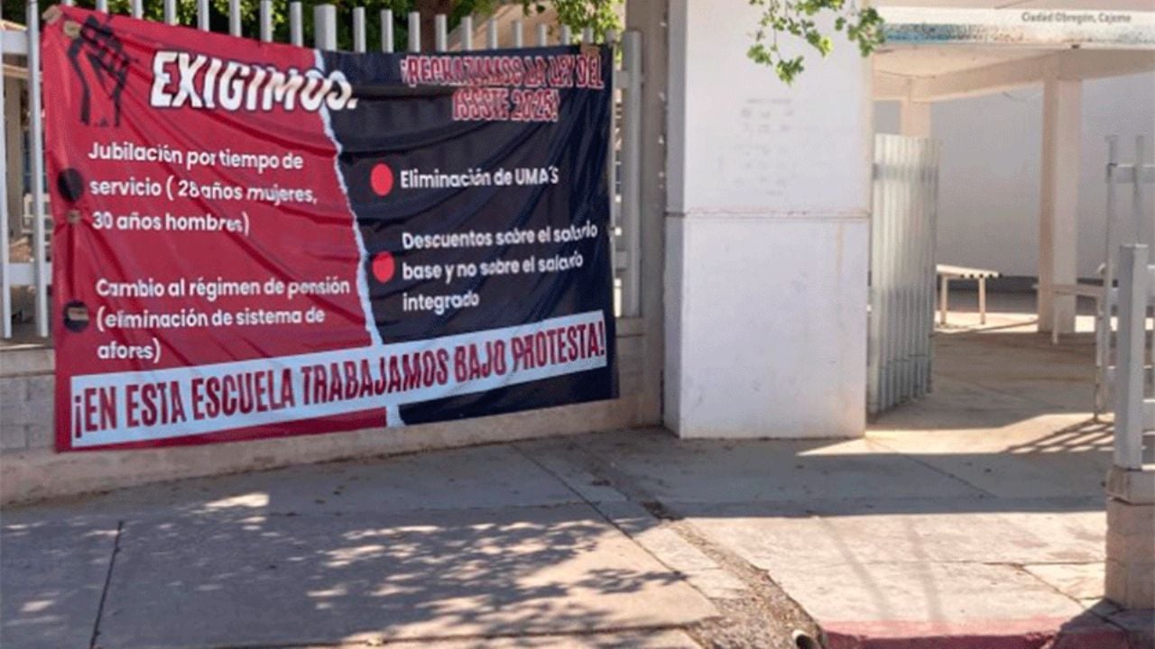 Siguen sin clases en escuelas primarias y secundarias federalizadas de Cajeme