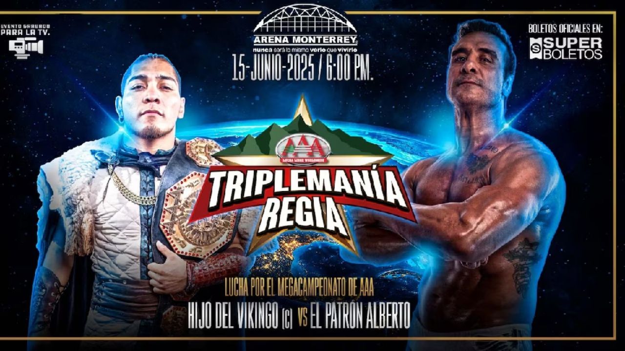 El Hijo del Vikingo y Alberto El Patrón se enfrentarán en Triplemanía Regia