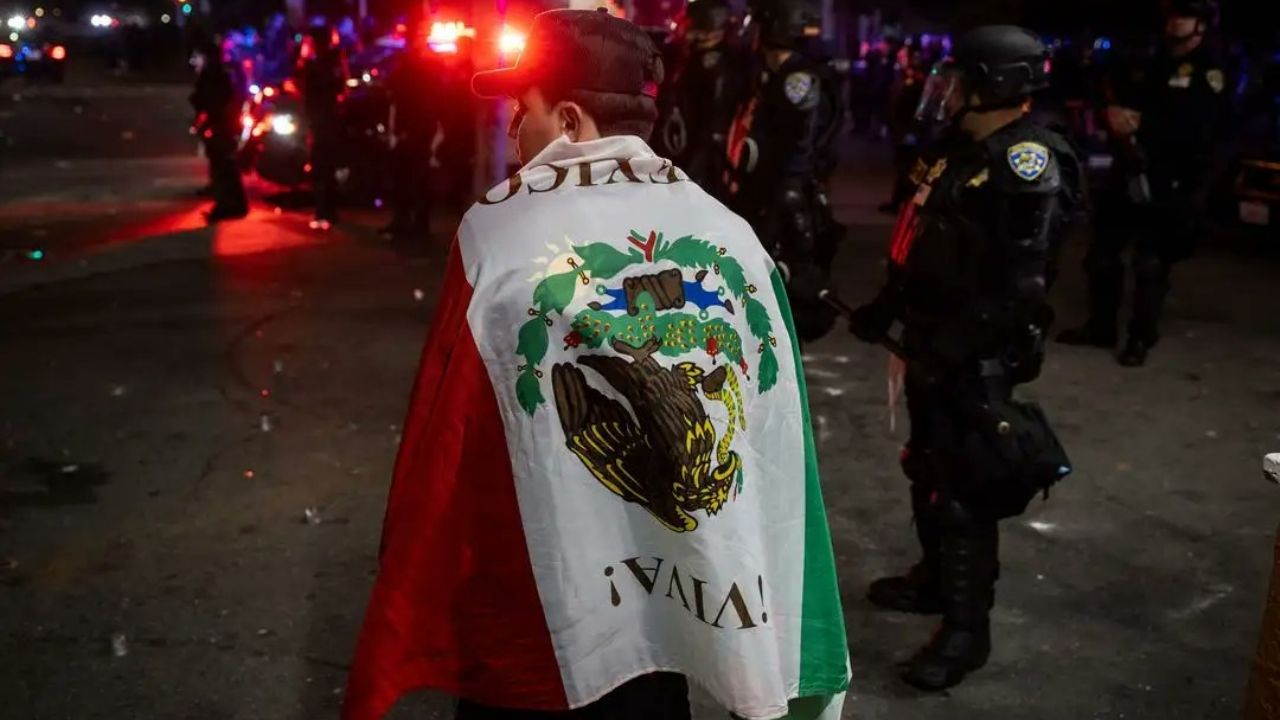 61 mexicanos detenidos tras redadas migratorias en Los Ángeles, confirma Sheinbaum