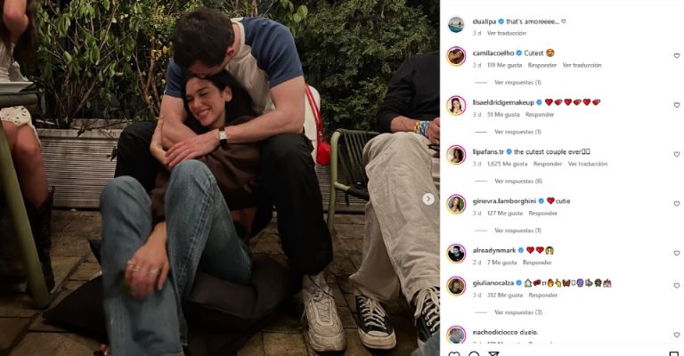 Dua Lipa confirma su compromiso con Callum Turner tras meses de especulaciones