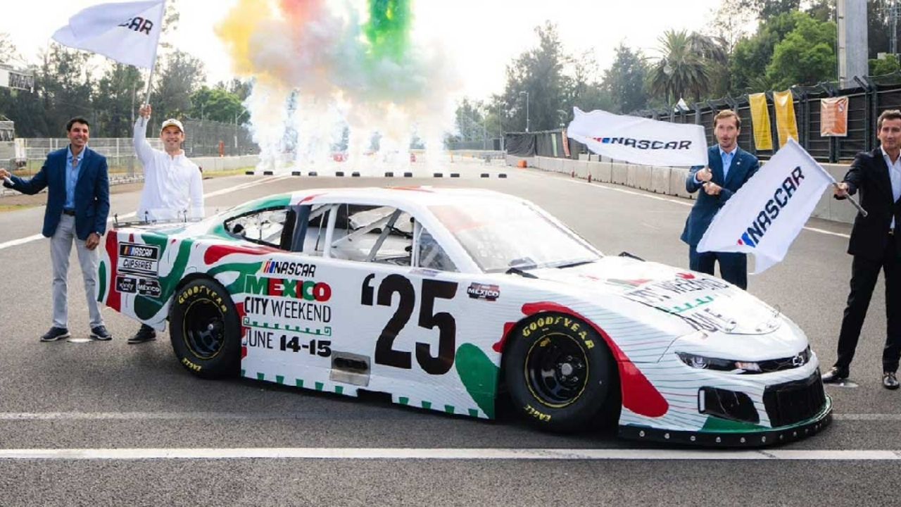 NASCAR Cup Series llega al Autódromo Hermanos Rodríguez en la Ciudad de México