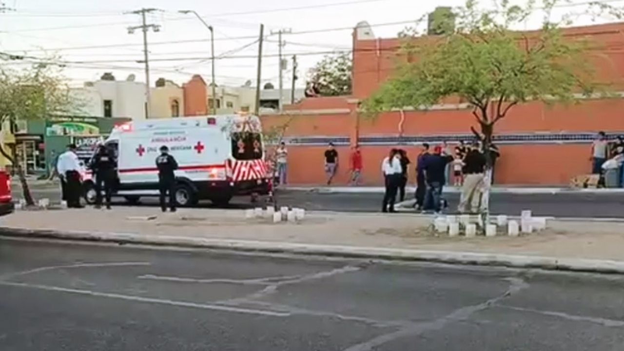 Patrulla de la AMIC atropella a una menor en Hermosillo; la víctima fue hospitalizada