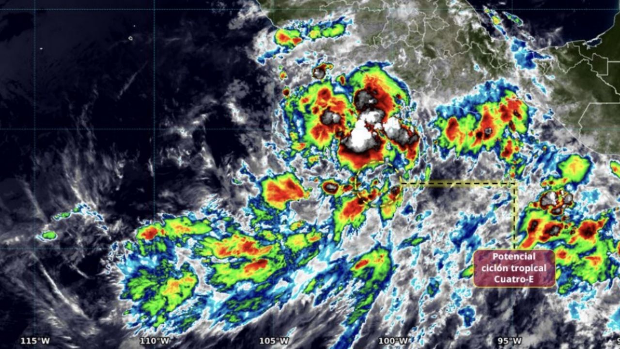 Conagua alerta por formación de Tormenta Tropical ‘Dalila’ en el Pacífico HOY 13 de junio