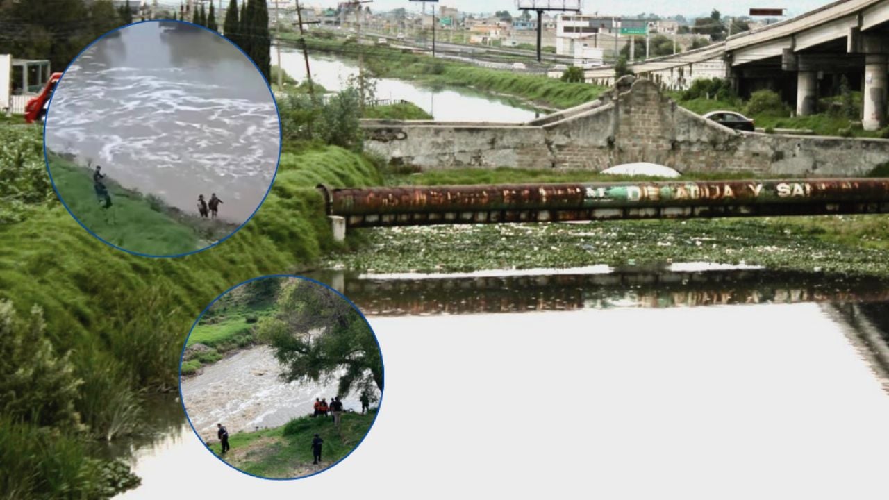 Niña desaparece tras caer al río Lerma en el estado de Guanajuato; todavía no la encuentran
