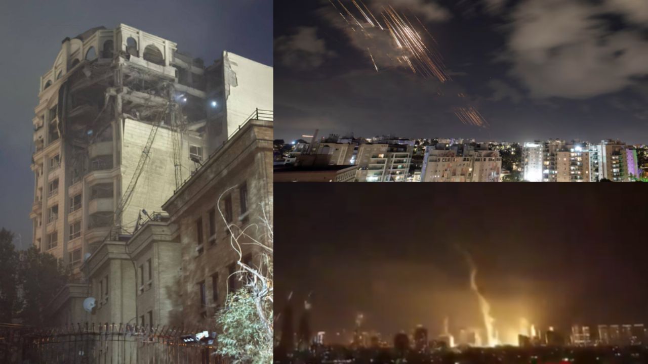 Continúan los bombardeos; Irán responde con misiles al ataque de Israel a plantas nucleares