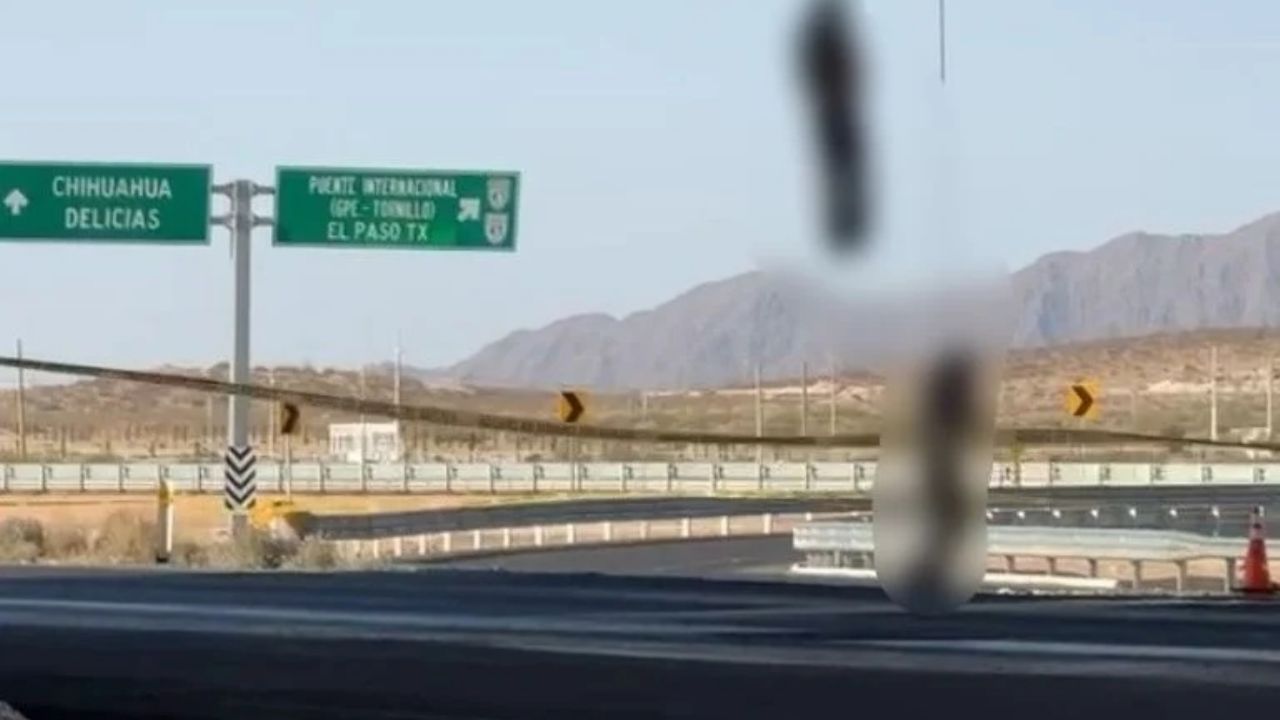 Encuentran dos cuerpos colgados en puente de carretera Panamericana en Ciudad Juárez