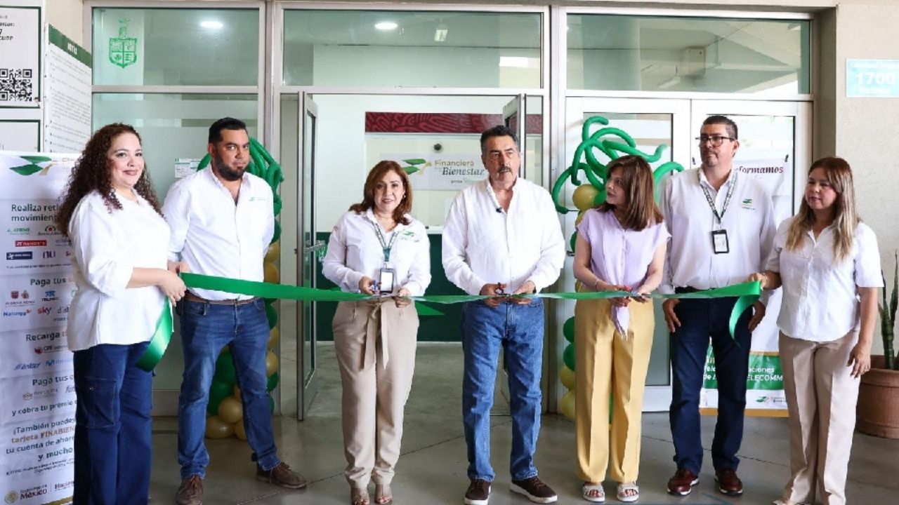 Reinauguran Financiera para el Bienestar en Cajeme para sectores más vulnerables