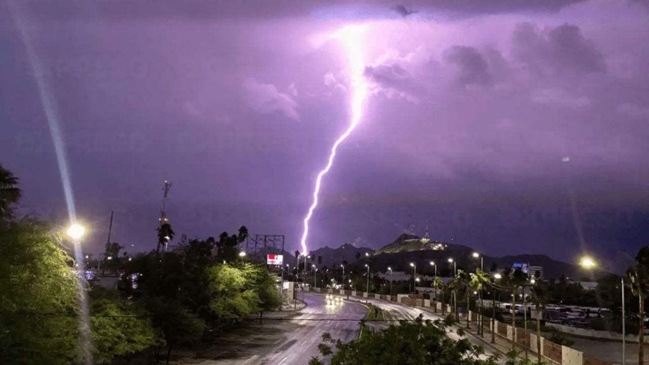 Lluvias, descargas eléctricas y calor extremo: Así será el clima en Sonora HOY 15 de junio