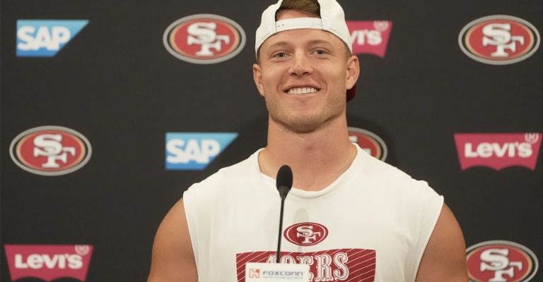 McCafrey está feliz por tener salud