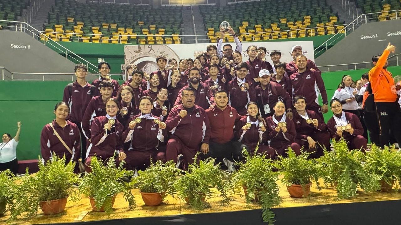El equipo de Sonora conquista 19 medallas en la Olimpiada Nacional 2025 de Karate