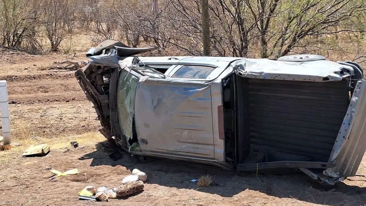 Alerta en Sonora: Accidente en la carretera Hermosillo-Guaymas deja 3 víctimas heridas