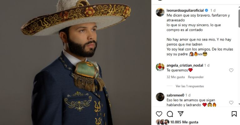 Leonardo Aguilar arremete contra Emiliano Aguilar por burlas en su contra