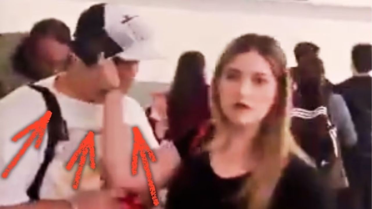 Exhiben en redes sociales video de supuesto trato preferencial a hijo de AMLO en AICM