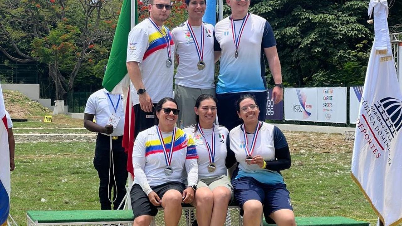 Alejandra Valencia y Javer Rojas conquistan el oro en la Copa Merengue de Tiro con Arco