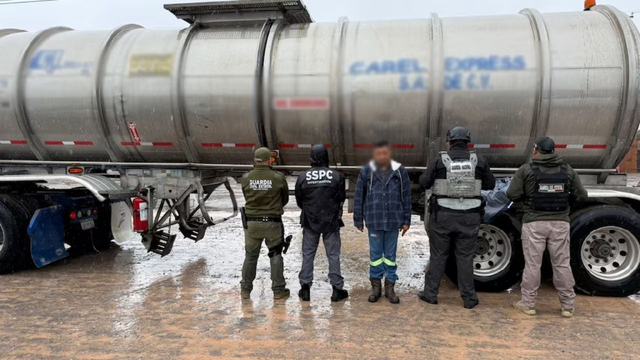 Guardia Nacional asegura 67 mil litros de combustible ilícito en el Estado de México