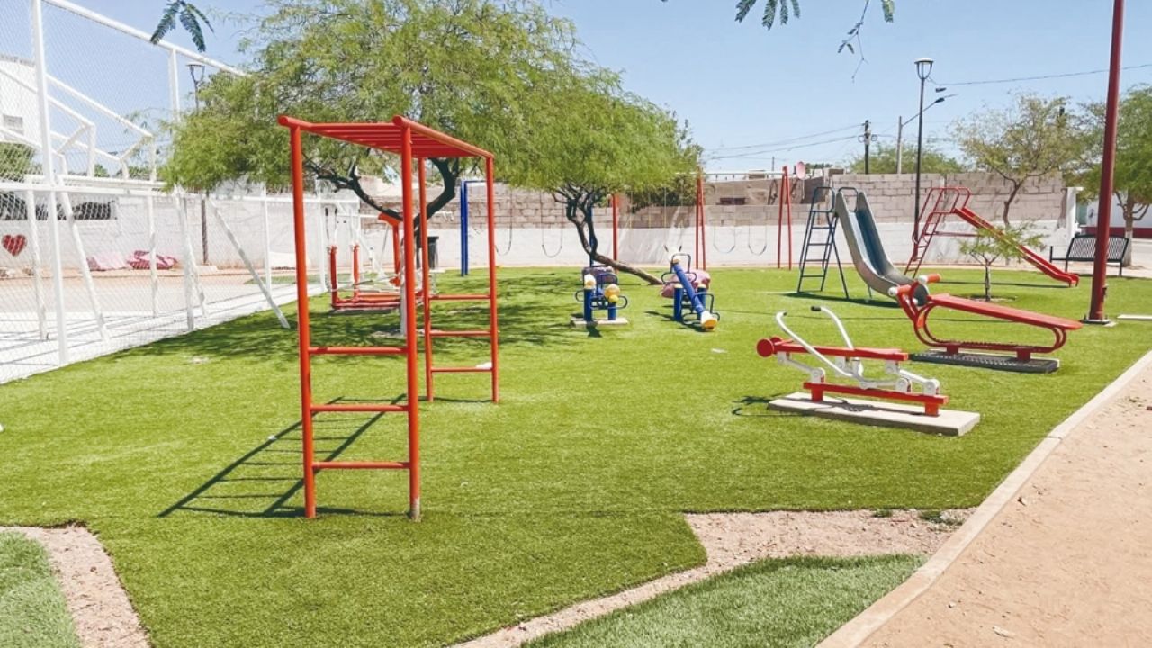 Remodela Ayuntamiento de Hermosillo el parque ‘La Cachora’ en colonia Villa del Real