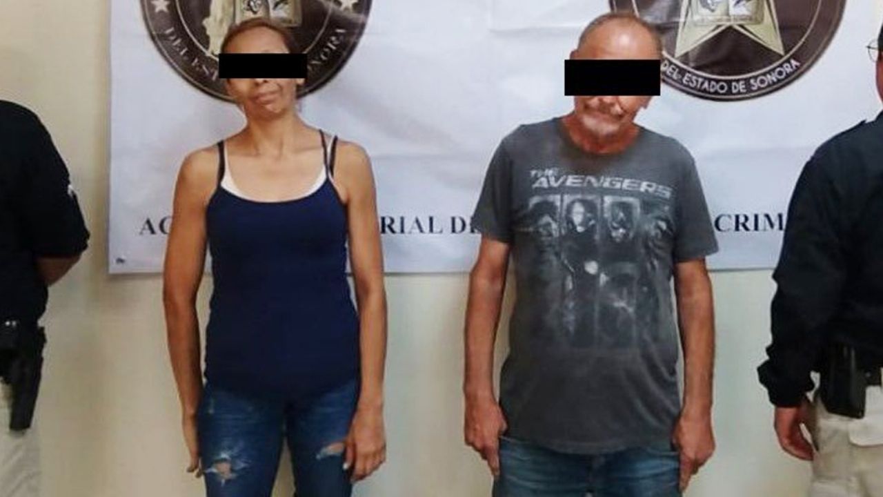 Arrestan a pareja de narcomenudistas al norte de Sonora; les hallaron 22 dosis de crystal
