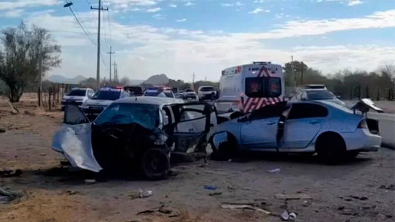 Sonora: Fallece una mujer tras aparatoso accidente en la carretera 26, en Hermosillo