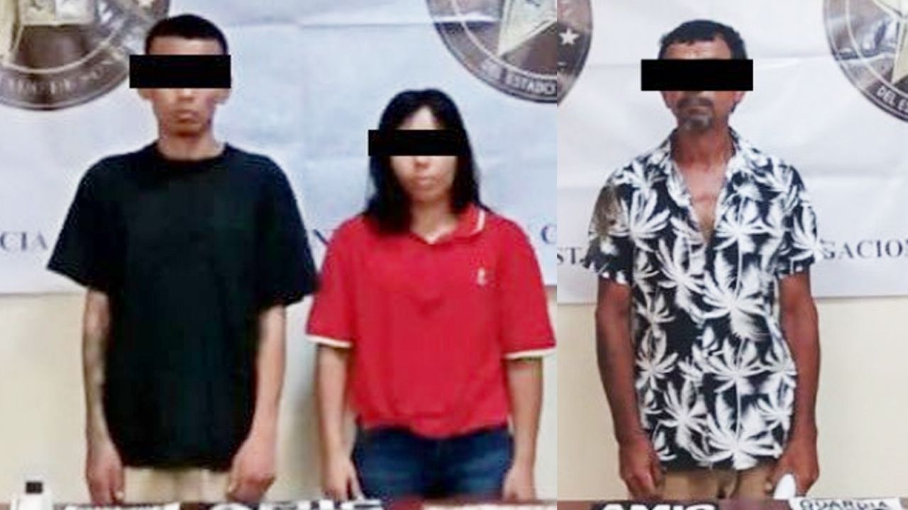 Atrapan a mujer y dos hombres que se dedicaban a la venta de droga el norte de Sonora
