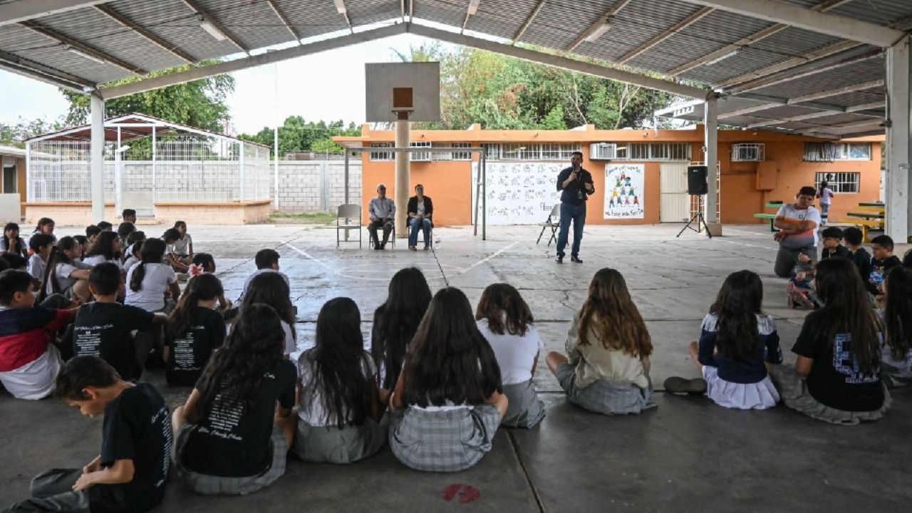 DIF fomenta prevención de adicciones para los más jóvenes en escuelas de Ciudad Obregón