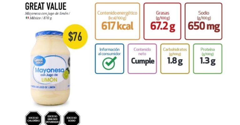 Great Value cumplió con todos los requisitos de calidad