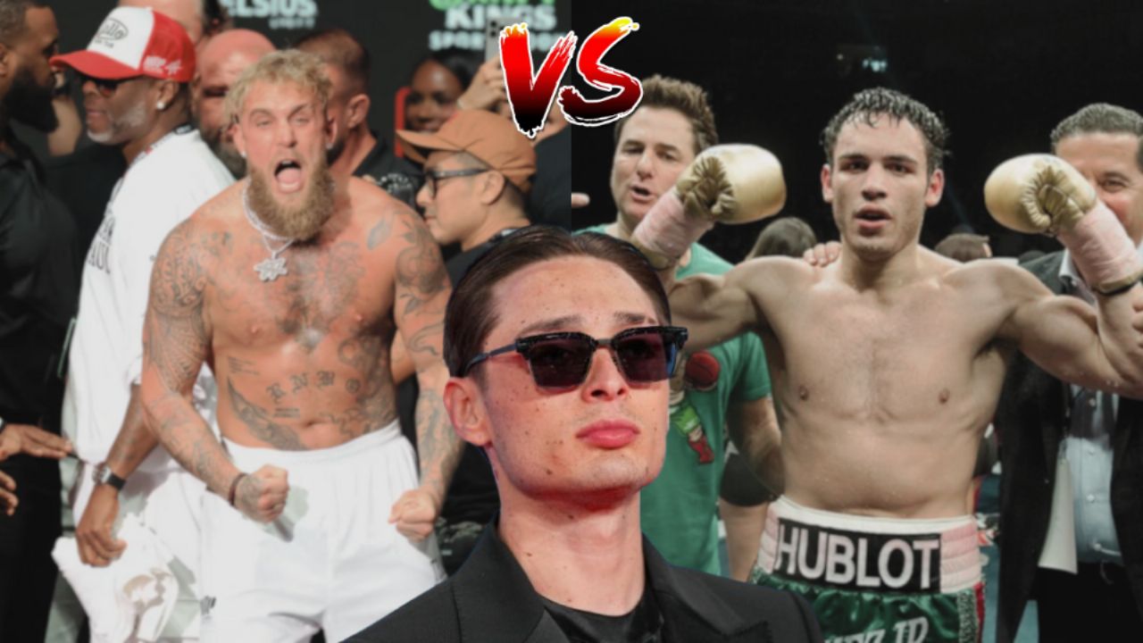 Jake Paul contra Julio César Chávez Jr.; Peso Pluma declara a cuál de los dos le va