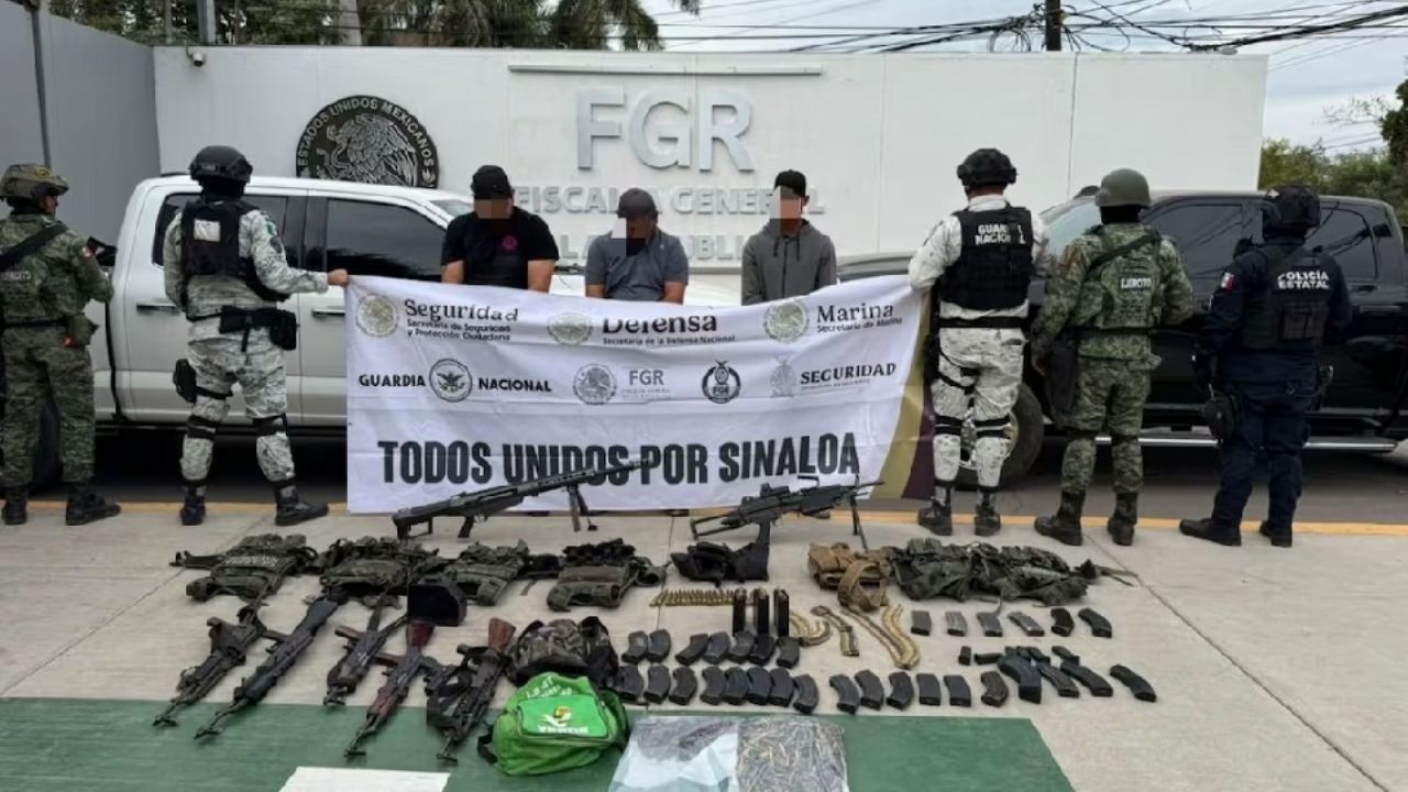 SSPC captura a 11 integrantes de ‘Los Mayos’ y decomisa arsenal de armas y vehículos blindados