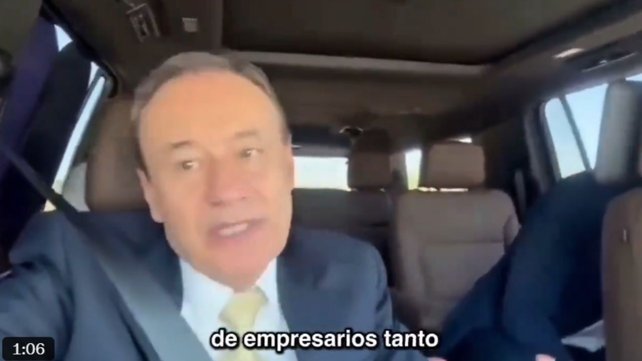 VIDEO: Alfonso Durazo llega a Arizona y ‘tumba’ rumores sobre el retiro de su visa