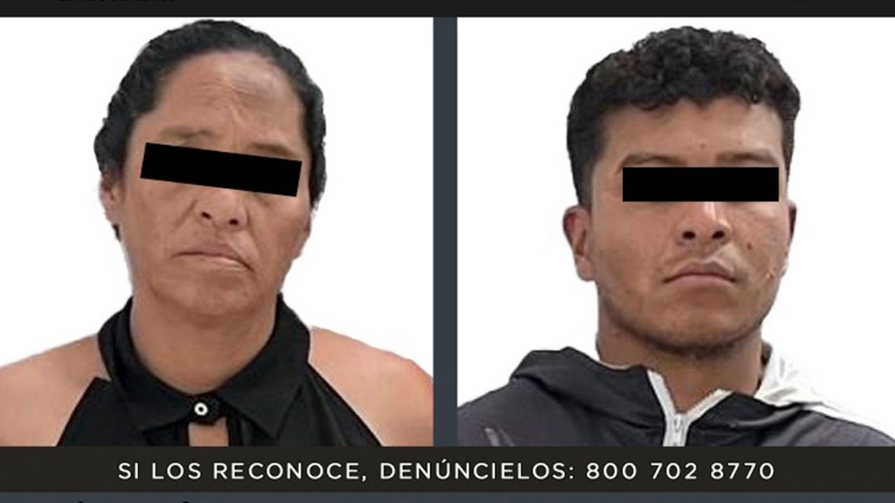 Donovan y Verónica estrangularon a mujer hasta matarla en Edomex; ya están en prisión