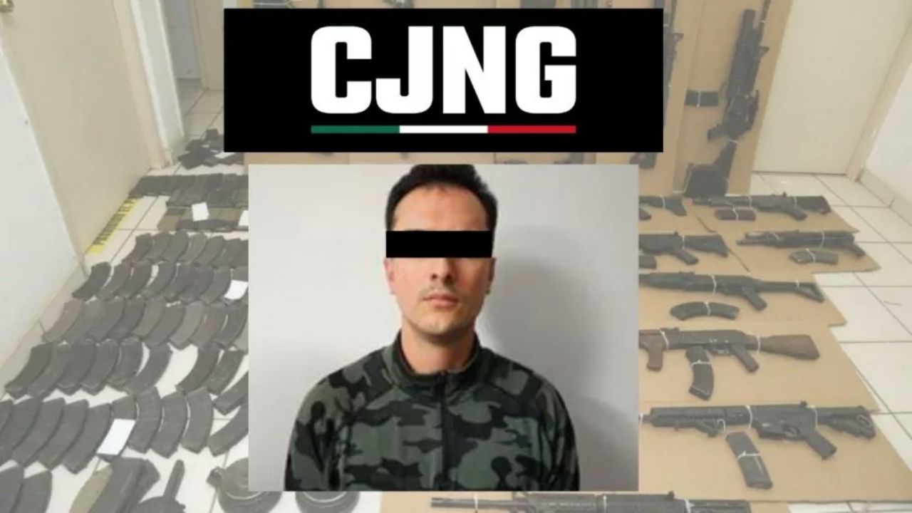 Golpe al ‘Mencho’ y al CJNG: Cae en Jalisco presunto proveedor de armas, confirma Harfuch