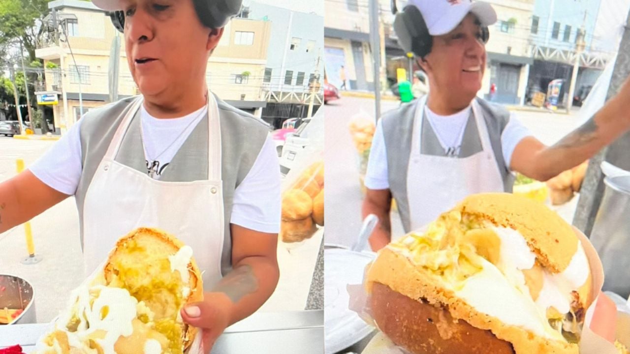 ConchaMacos: El desayuno más viral en la CDMX que mezcla concha tamal y chilaquiles