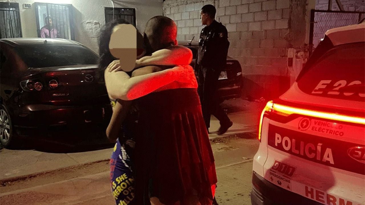 Tras un mes de angustia, madre se reencuentra con joven desaparecida en Hermosillo