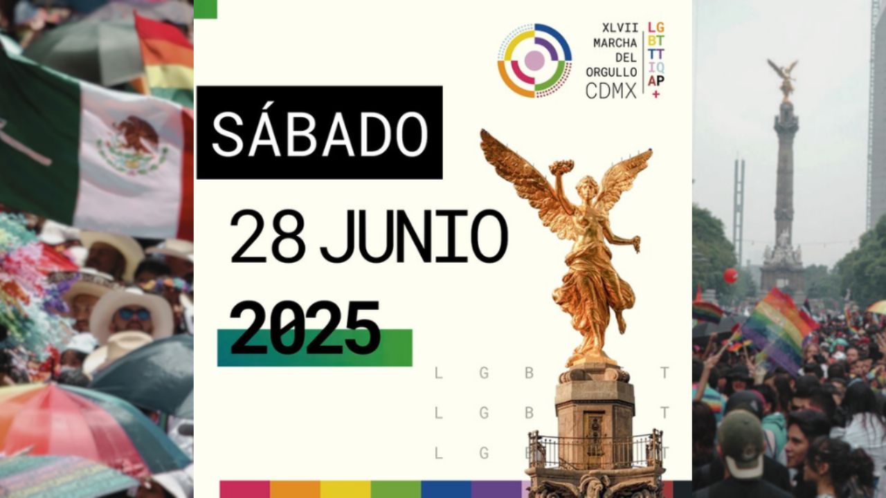 Todo lo que tienes que saber para la Marcha del Orgullo LGBTIQ 2025 en CDMX