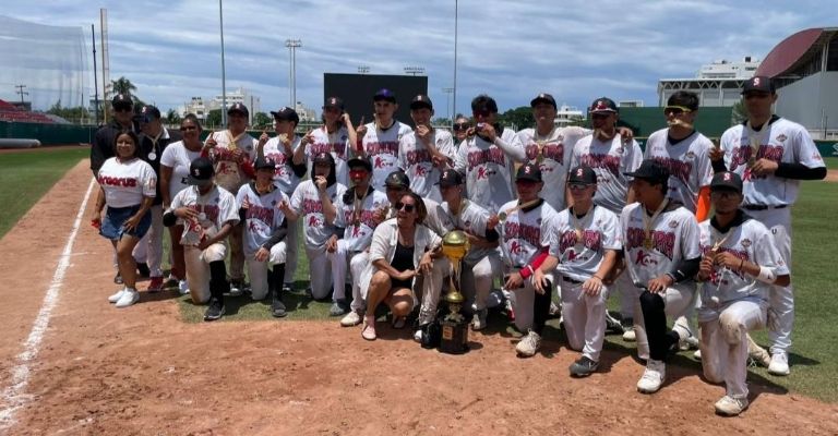 La selección Sonora Categoría juvenil 17-18 años Varonil, conquistó el Campeonato Nacional de la Federación Mexican a de Beisbol.