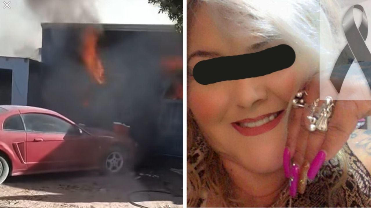 FUERTE VIDEO: Muere mujer tras el incendio de su domicilio en San Luis Río Colorado