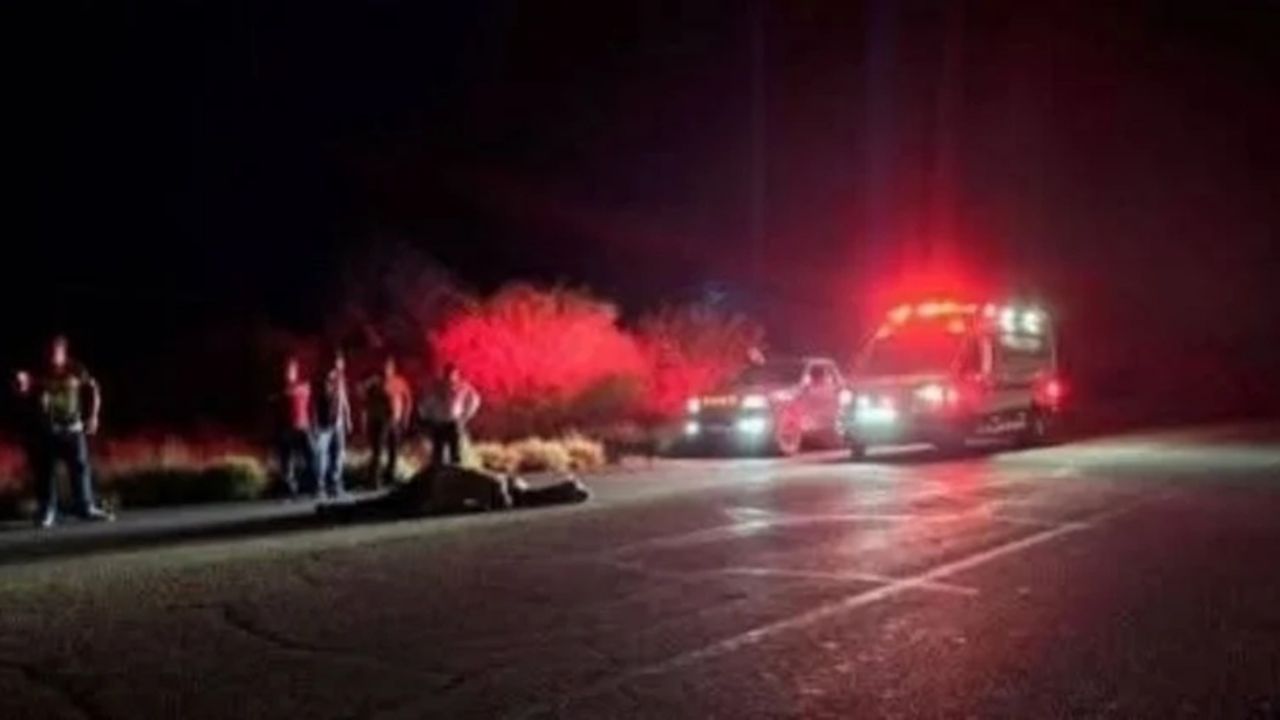 Policía accidentada en carretera a Bahía de Kino, pierde la vida al no superar las heridas