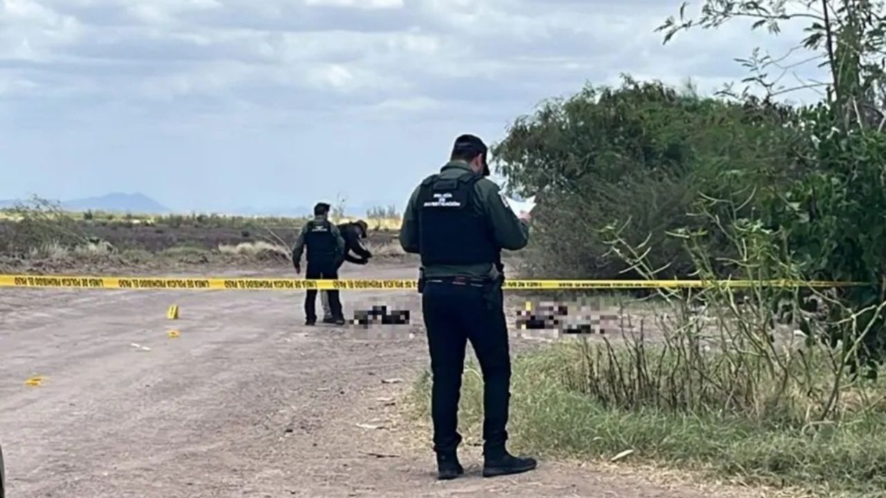 Encuentran tres cuerpos de hombres asesinados en la colonia Eduwiges de Navolato