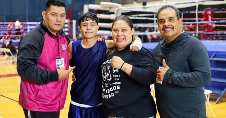 El pugilista de Pueblo Yaqui, Alejandro Cerecer buscará llenarse de gloria el próximo cinco de julio cuando represente a Sonora en la Olimpiada Nacional