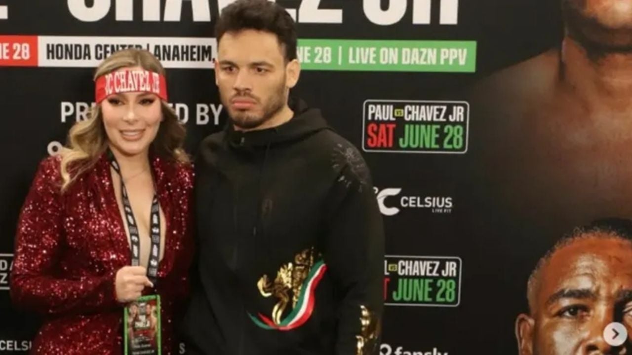 Frida Muñoz reacciona a detención de Julio César Chávez Jr en EU por delincuencia organizada