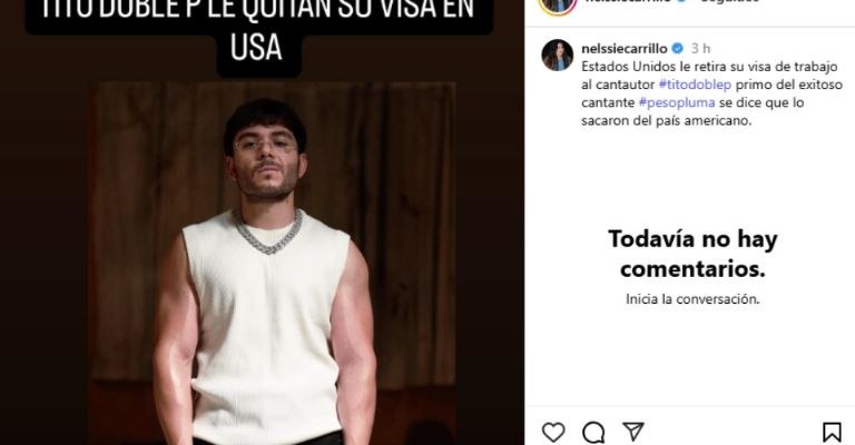 A Tito Double P le cancelan la visa de trabajo en Estados Unidos