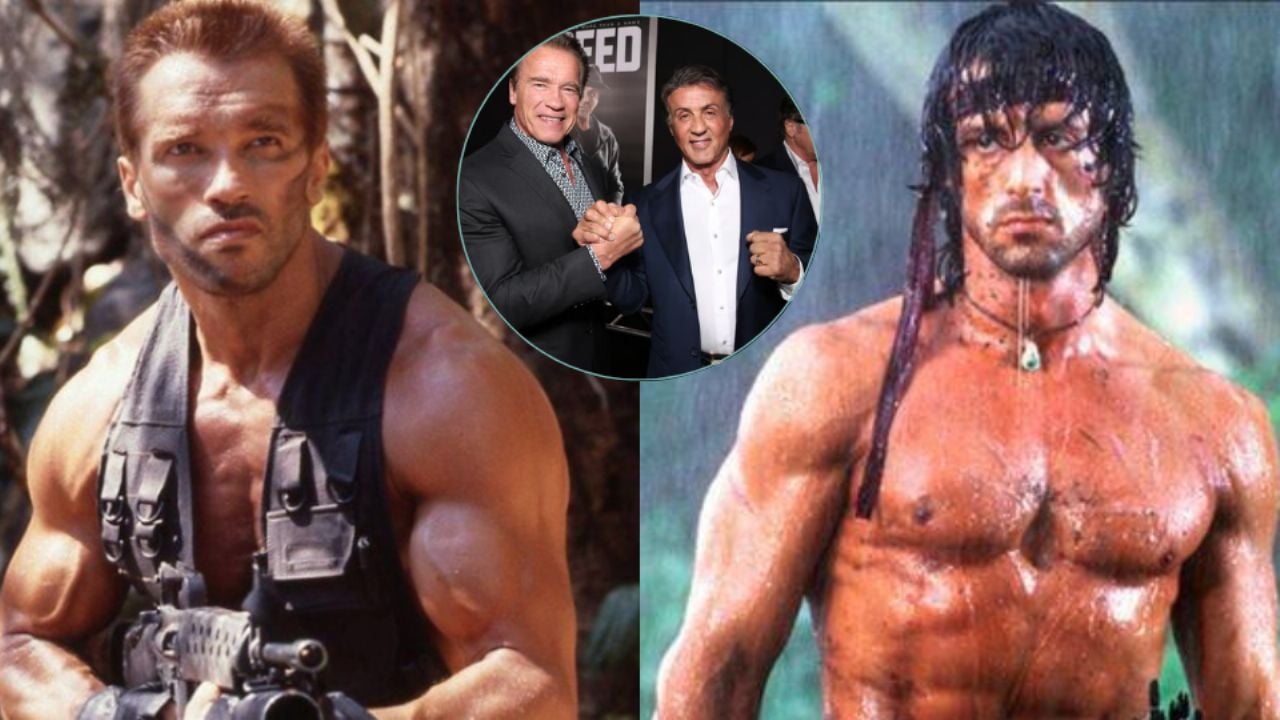Rivalidad en el cine: Arnold Schwarzenegger y Sylvester Stallone, el fin de la enemistad